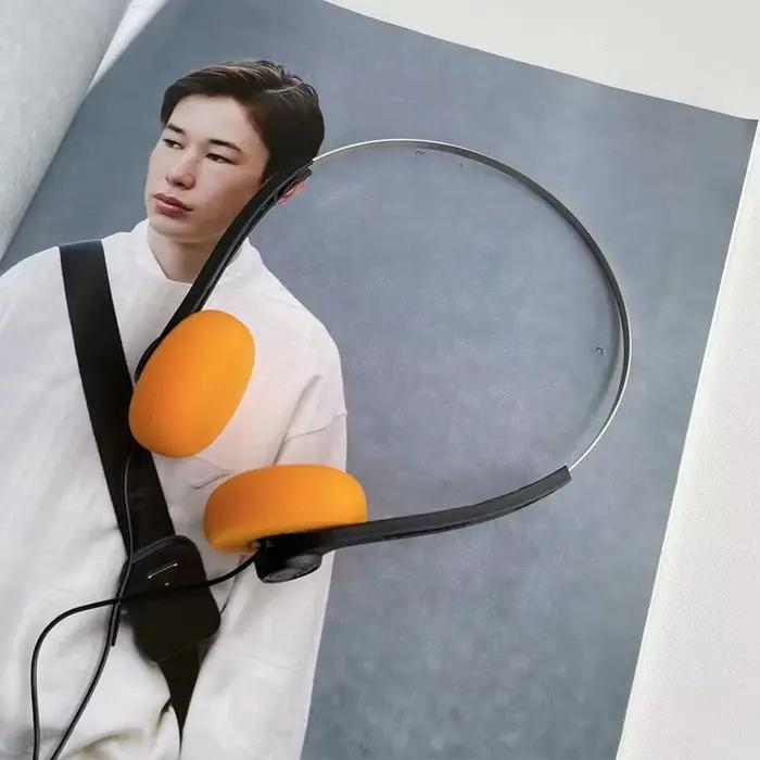 Casque de sport filaire portable