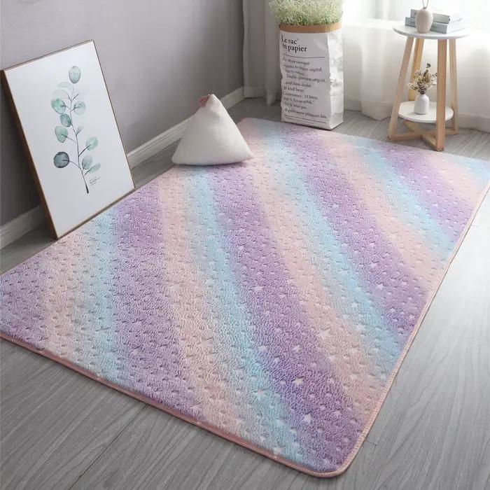 Tapis de zone uniques qui brillent dans la nuit