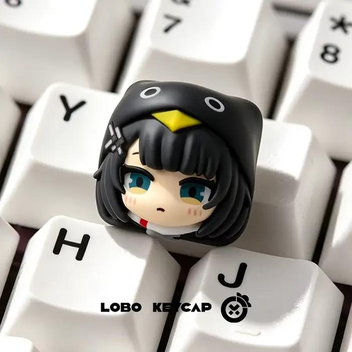 Clavier mécanique décoratif de la série Arknights Endmin Laevatain