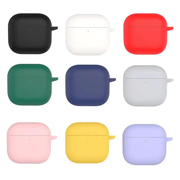 Étui Airpods 4, housse de protection en Silicone souple pour écouteurs Apple Airpods4