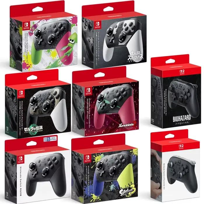 Manette de jeu sans fil Bluetooth Nintendo Switch Xenoblade2 Splatoon2 Resident Evil Requiem Edition