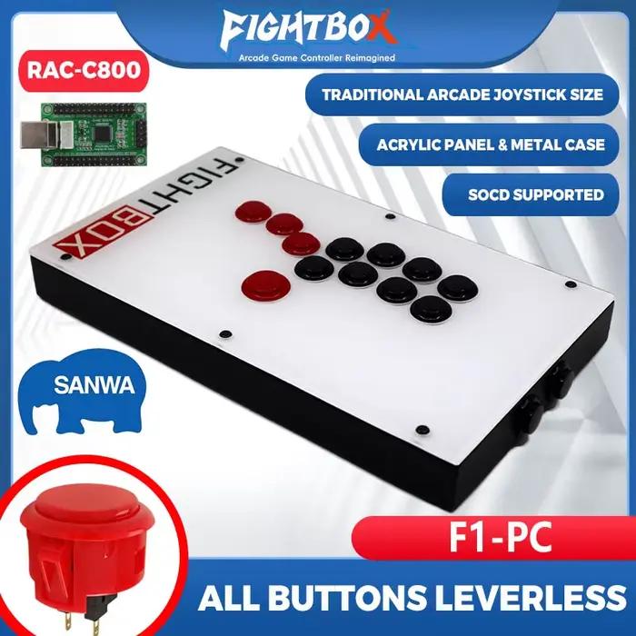 FIGHTING BOARD-UP5 tous les boutons Hitbox Style Arcade Joystick contrôleur de bâton de combat pour PS5/PS4/PC/XBOX