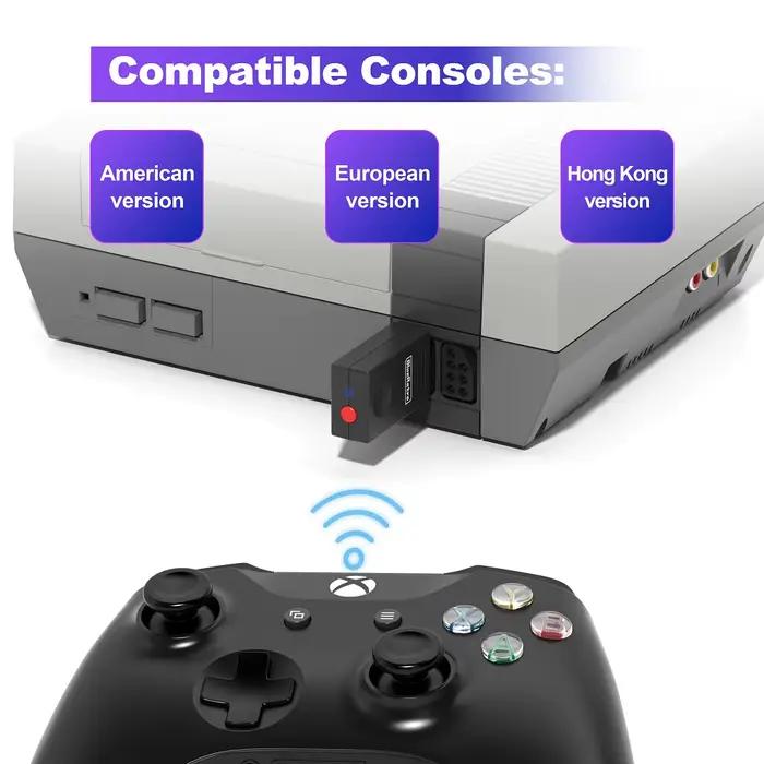Adaptateur de contrôleur sans fil RetroScaler Blueretro pour Console de jeu NES vers PS3 PS4 8Bitdo Ipega9076 contrôleurs Joycon de commutation