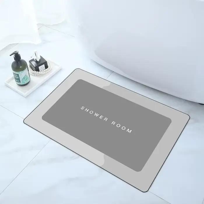 Polymères HOFloor coordonnants, super absorbants, doux, séchage rapide pour les virus de la douche, de la baignoire, de l'extérieur et des portes, utilisez les virus du sol de la salle de bain