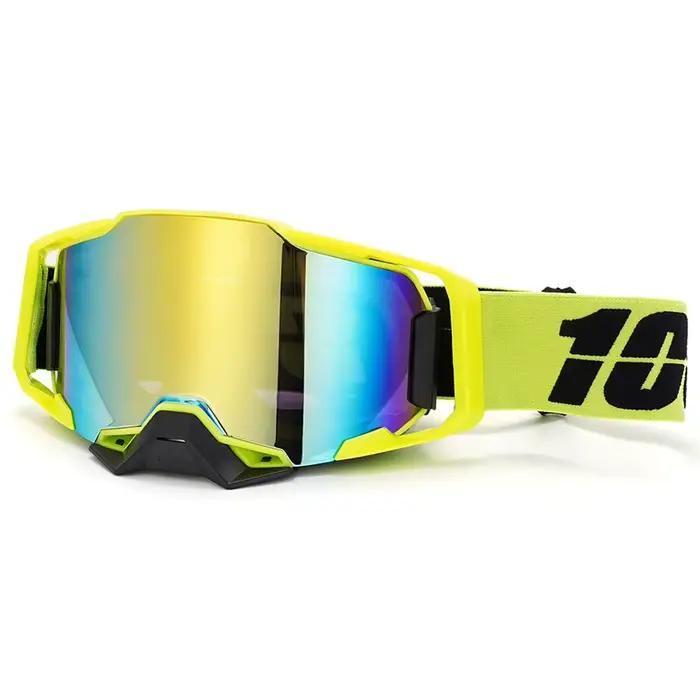 Lunettes de Moto lunettes de Motocross casque MX Moto Dirt Bike ATV Ski Sports de plein air verre Scooter Googles masque
