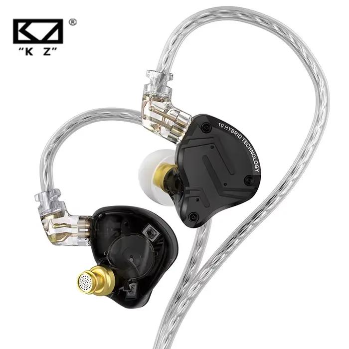 KZ ZS10 PRO X HIFI basse métal hybride dans l'oreille écouteur Sport suppression de bruit casque écouteurs KZ ZSN PRO AS16 PRO AS12 ZSX ZEX