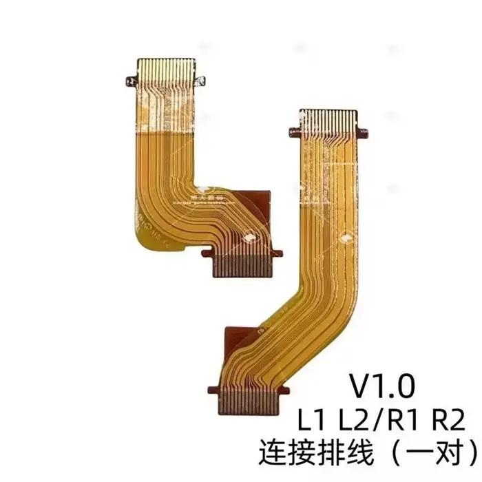 5 ensembles V1.0 2.0 3.0 LR L1 R1 L2 R2 moteur connecter ruban câble flexible poignée bouton carte pour PS5 contrôleur