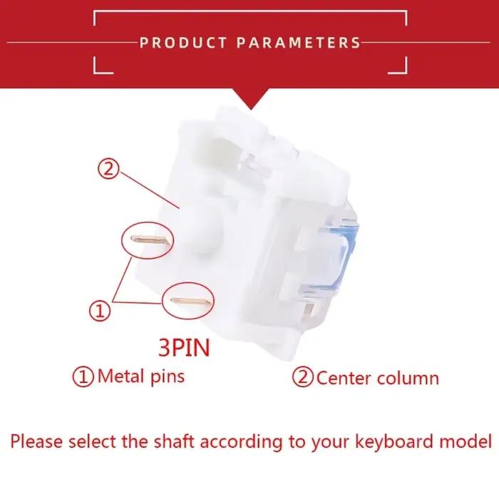 Clavier mécanique accessoires à créer soi-même commutateurs commutateur LED pour Cherry MX Gateron
