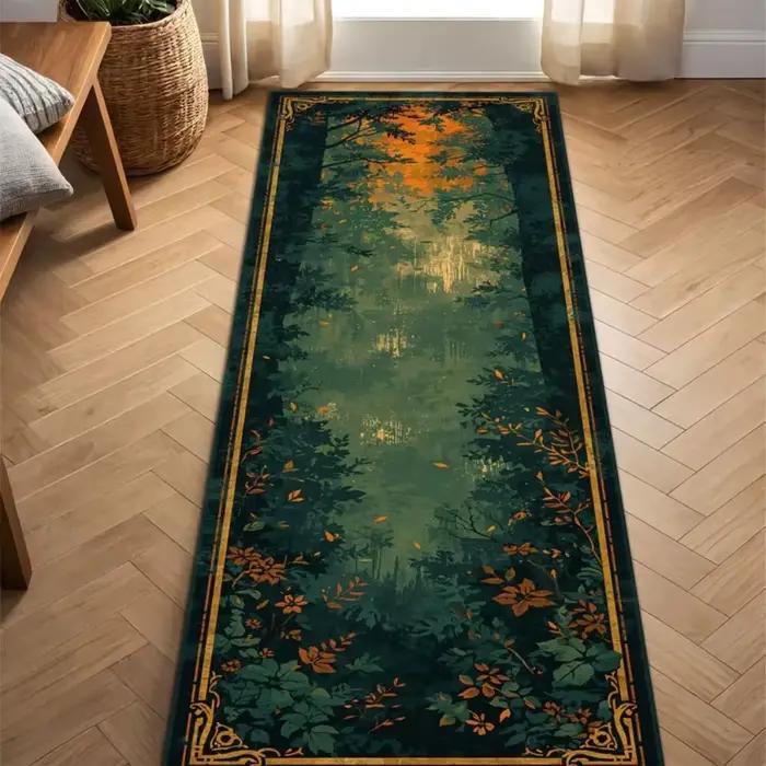 Tapis de chemin de forêt enchantée