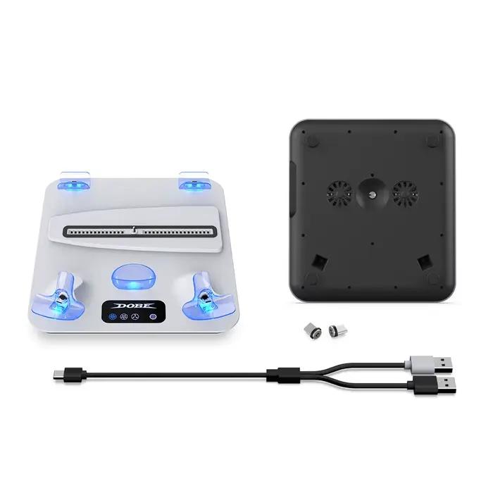 Support de refroidissement vertical avec station de chargeur de contrôleur
