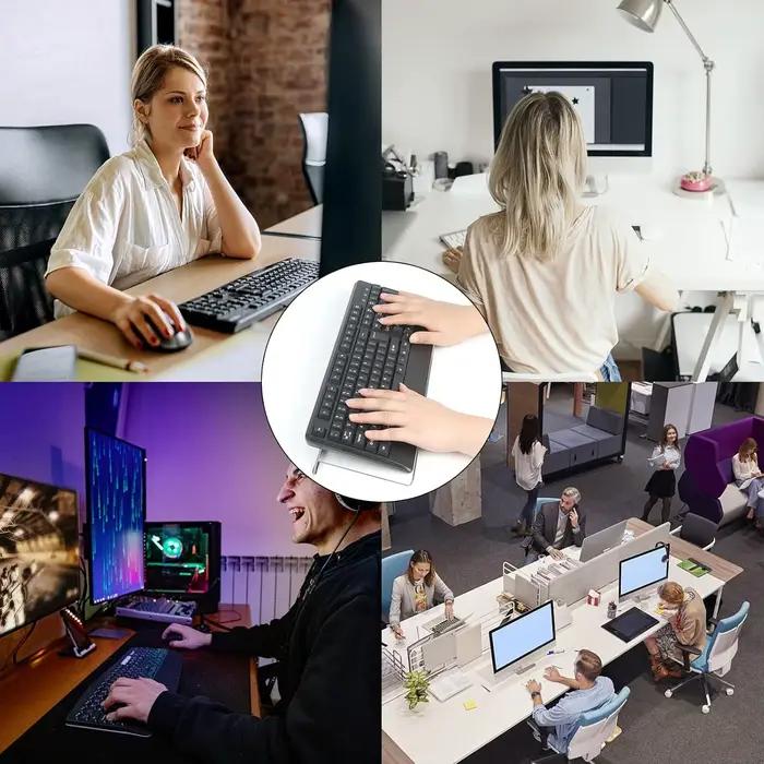 Support de clavier inclinable pour ordinateur