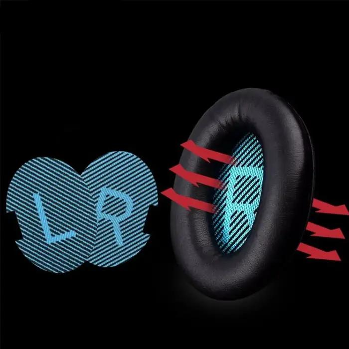 Coussinets d'oreille pour casque Bose QuietComfort QC 2 15 25 35 qc35 ii