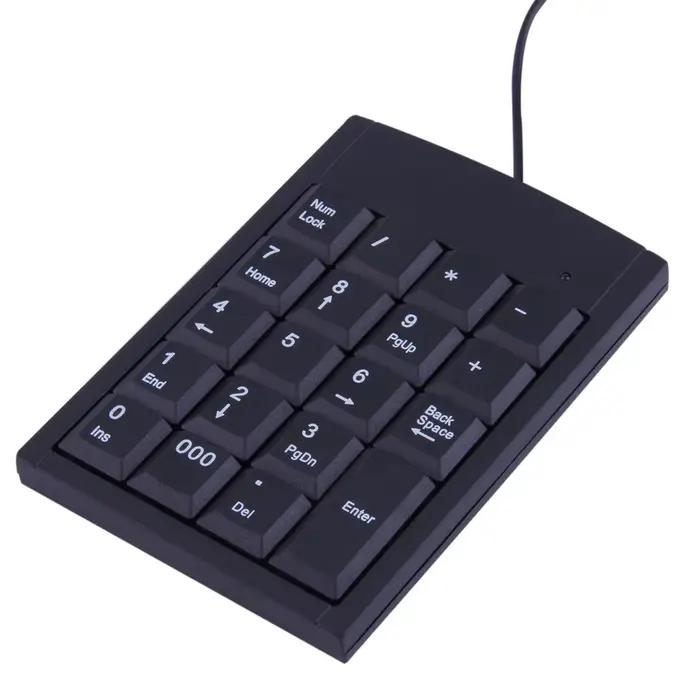 9 touches clavier numérique filaire pavé