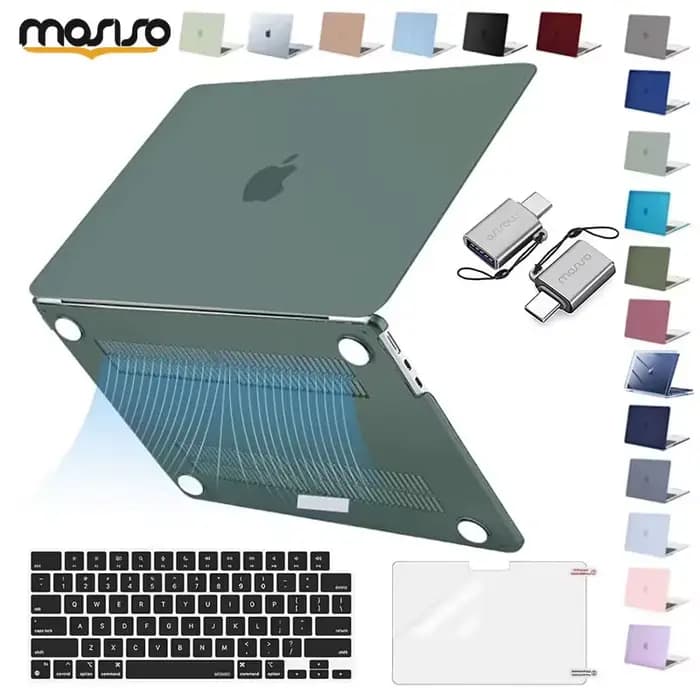 Étui pour ordinateur portable 2020 2024 2023 MacBook Air 13 15 16 Pro 14 pouces M4 M3 M2 M1 A3112 A3185 A3401 A2918 A3240 A3113 A2681