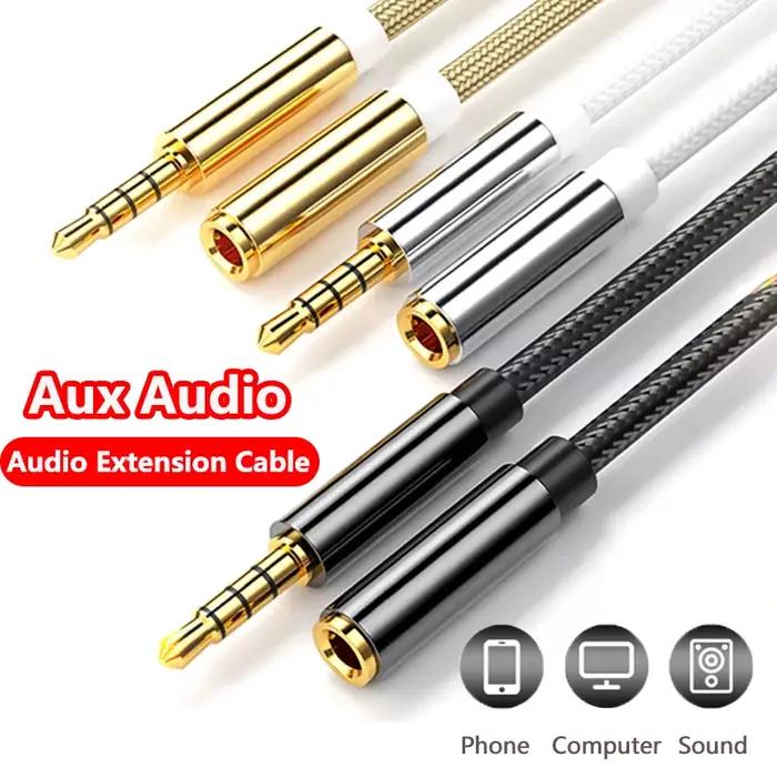 Câble d'extension Audio Jack Aux 3.5mm