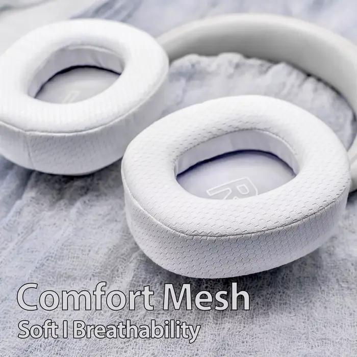 Coussinets d'oreille en maille respirante de remplacement pour casques de jeu Logitech G735