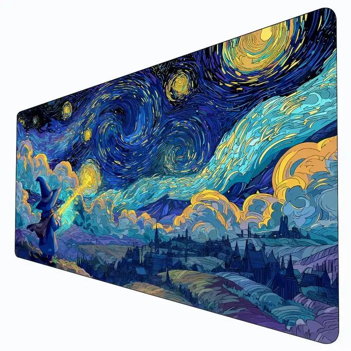 Tapis de jeu MTG style Van Gogh