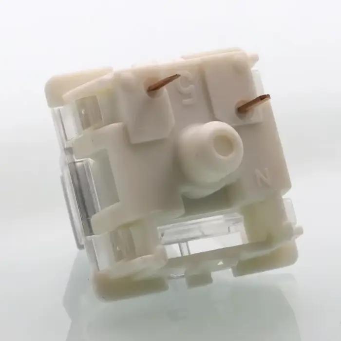 Interrupteurs mécaniques Gateron G Silver Pro linéaires 43g pré-lubrifiés 3 broches à échange à chaud pour clavier personnalisé MX Gaming DIY