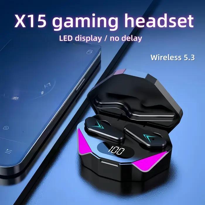 Écouteurs sans fil Bluetooth X15 TWS