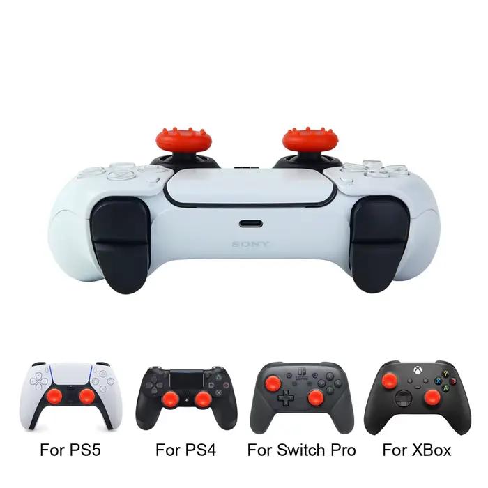 Capuchons de joystick en silicone doux pour manettes de jeu Sony PlayStation, Nintendo Switch, diverses occasions et styles personnels