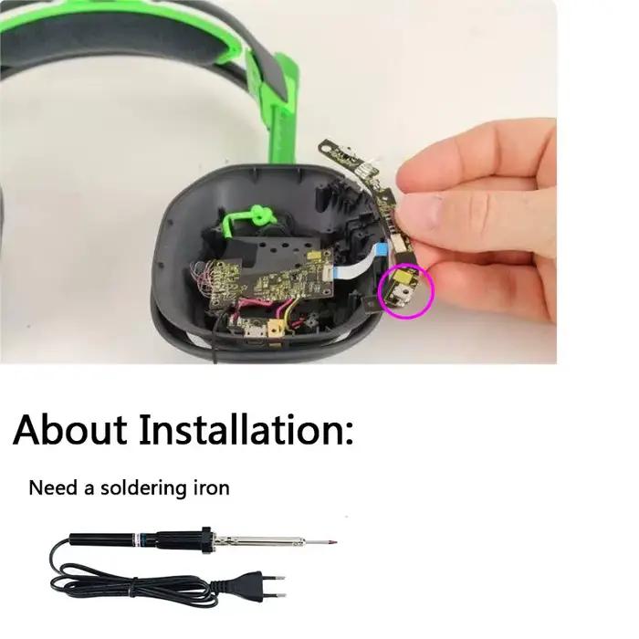 Contrôleur de volume de remplacement des casques de jeu Astro A50