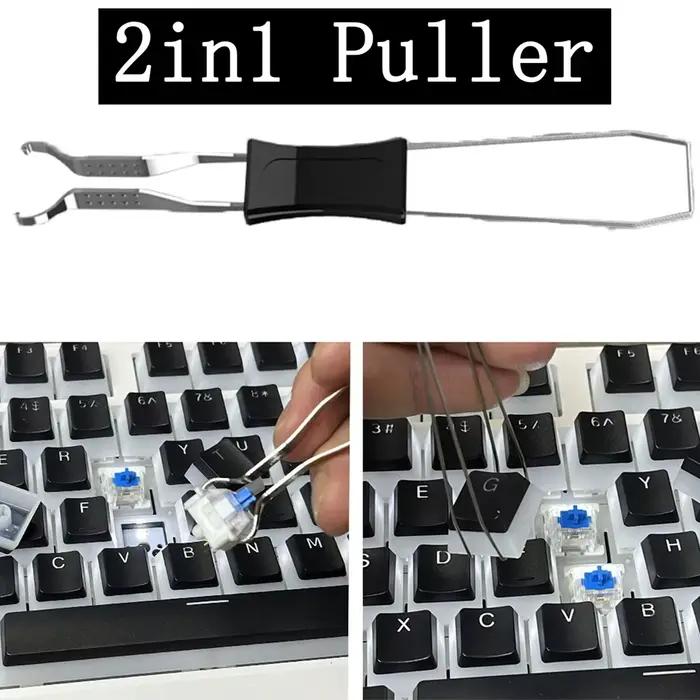 Extracteur de touches de clavier mécanique 2-en-1