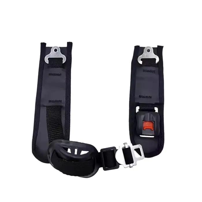 Sangle de mentonnière universelle pour casque de moto, stabilisateur de mentonnière de sécurité, boucle de fixation sécurisée pour remplacement de sangle
