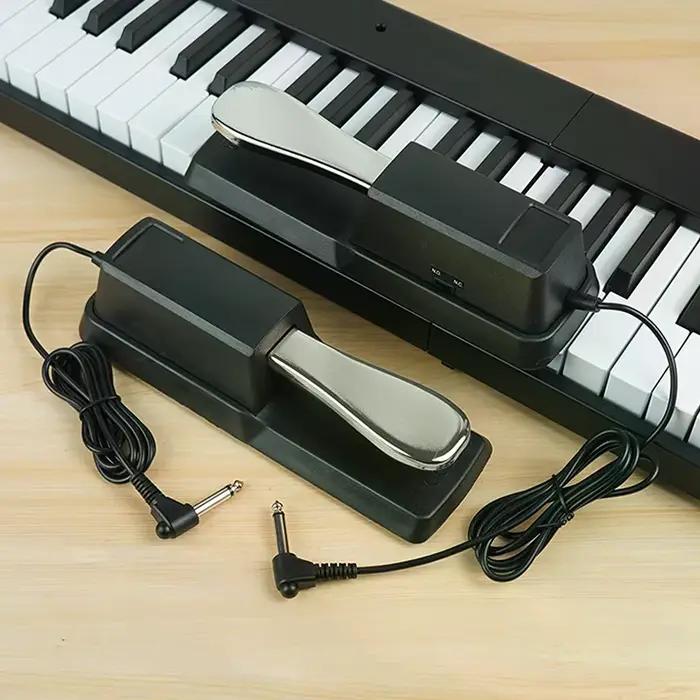 Votre accessoire ultime – Pédale de maintien universelle pour clavier électronique portable pour pianos numériques.