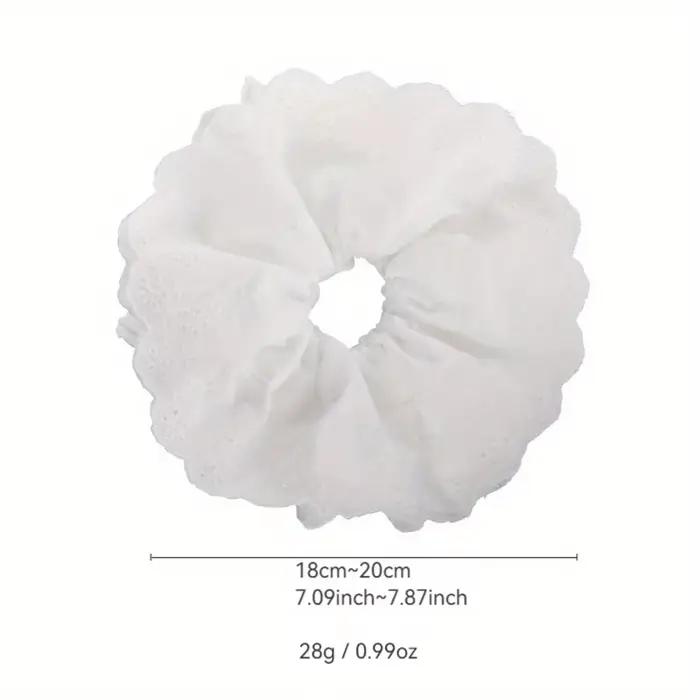 Grand accessoire pour cheveux avec nœud en dentelle rouge et blanc pour petite amie – Parfait pour les cadeaux et les styles élégants.