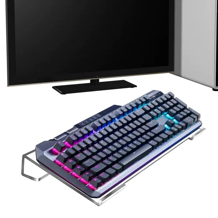 Support de clavier d'ordinateur incliné