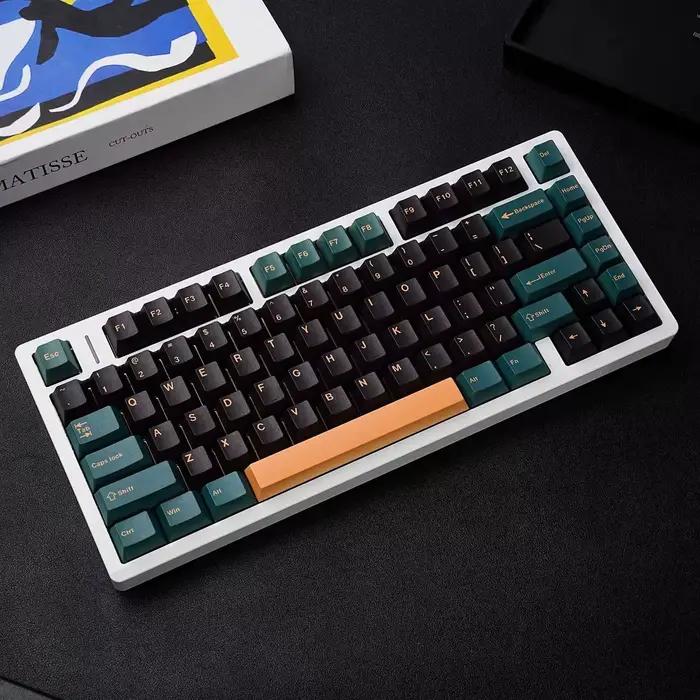 Capuchons de touches BRPT verts en PBT
