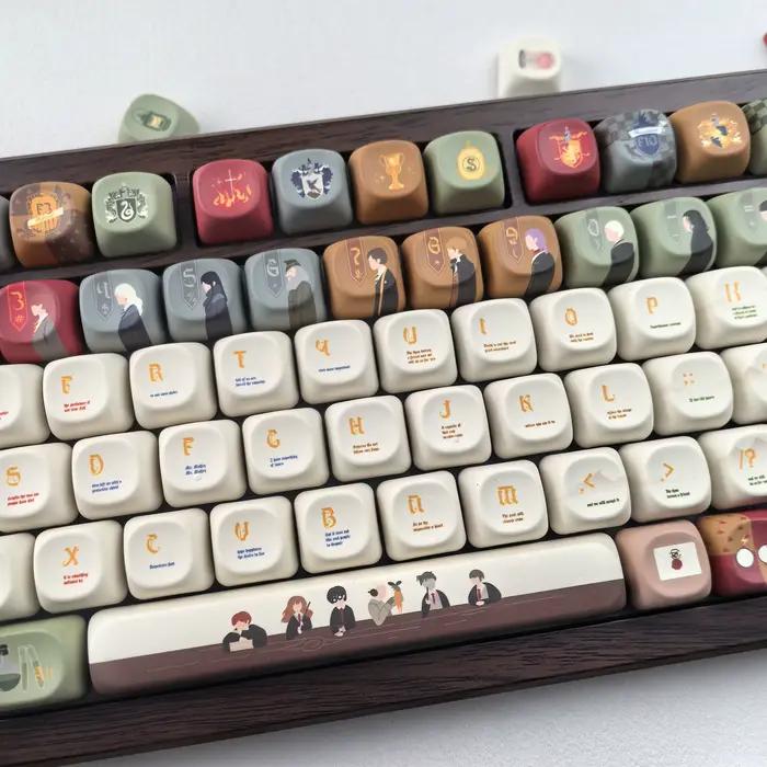 MAIMOOO – capuchons de touches de clavier Owl Letter Moa Cherry Pbt