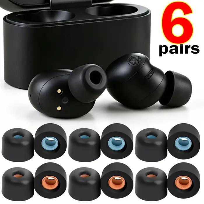 1 à 6 paires d'embouts d'oreille de remplacement en mousse à mémoire de forme pour écouteurs Sony WF-1000XM6