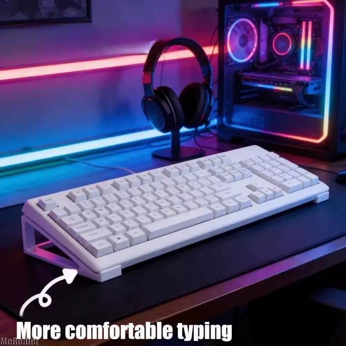 Support de clavier inclinable pour augmenter la hauteur
