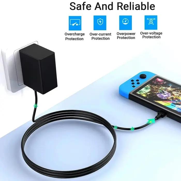 Adaptateur secteur Switch et chargeur rapide Switch Lite