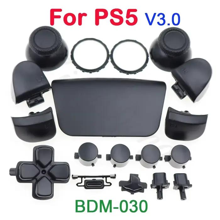 Ensemble complet de boutons de manette de jeu