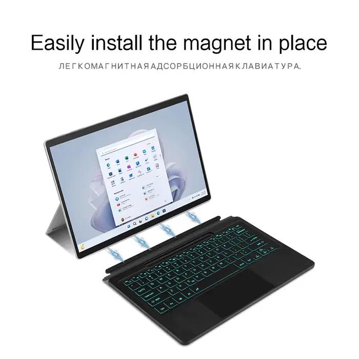 Clavier Bluetooth pour Microsoft Surface Pro 11 2024 10 9 8 X