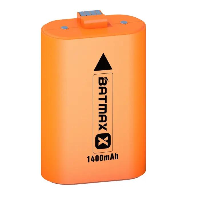 Batterie rechargeable Batmax 1400mAh pour Xbox Series X Contrôleur S/Xbox One X/S rechargeable longue durée de vie sans mémoire occasion gaming compétition marathon partie jeu
