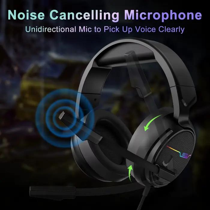 Jeecoo-Casque de jeu USB V20U