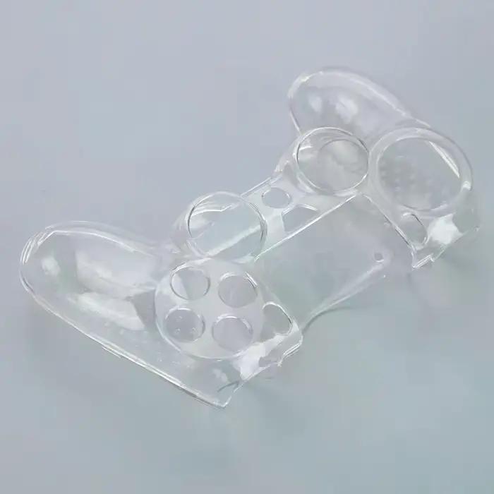 Étui transparent en PC rigide pour manette PS4 protection tendance occasionnelle gaming collectionnage