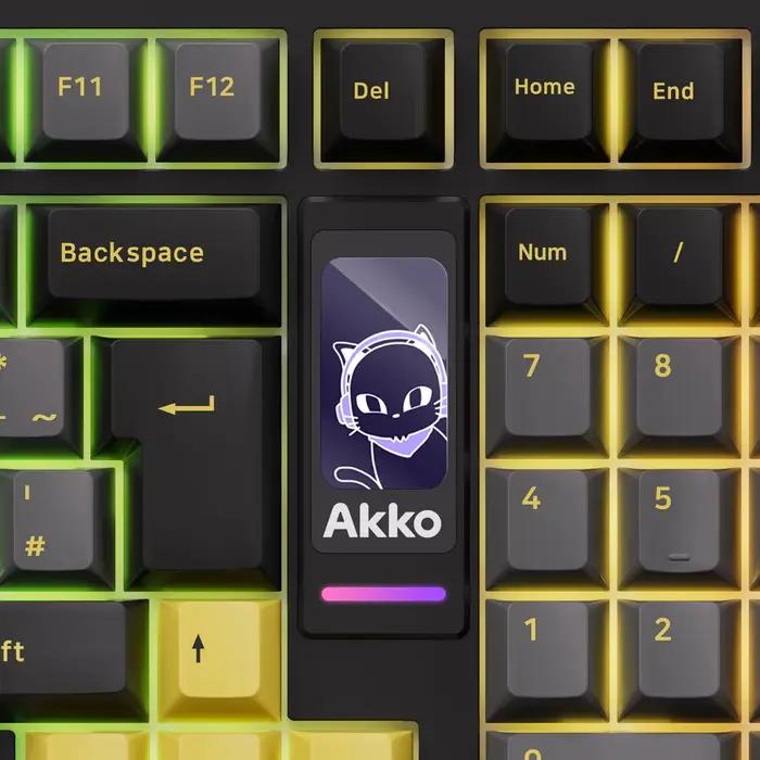 Clavier de jeu mécanique sans fil Akko 5098B avec écran TFT