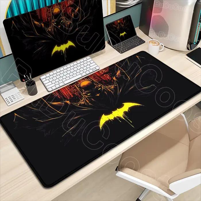 B-batman tapis de souris HD grand jeu antidérapant en caoutchouc clavier