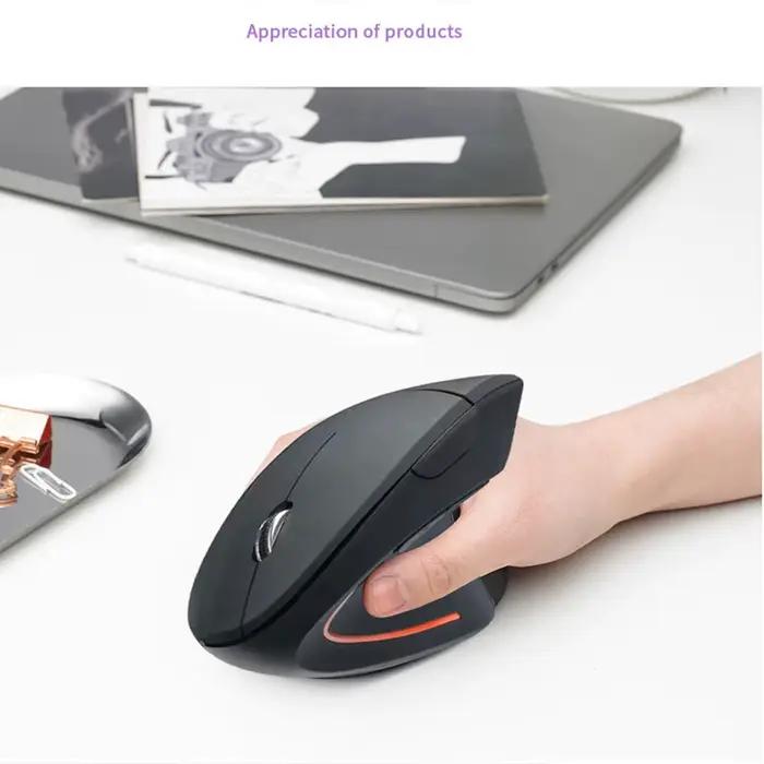 Souris gauche droite verticale ergonomique 2.4G sans fil avec Bluetooth droit Double Mode
