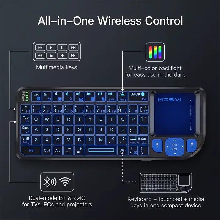 Mini clavier MRSVI A8 PLUS