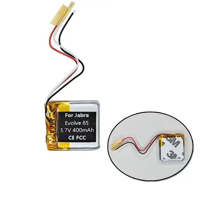 400 mAh AHB 472625 PLT PLT 652525   Batterie pour casque Jabra Evolve 65 MS