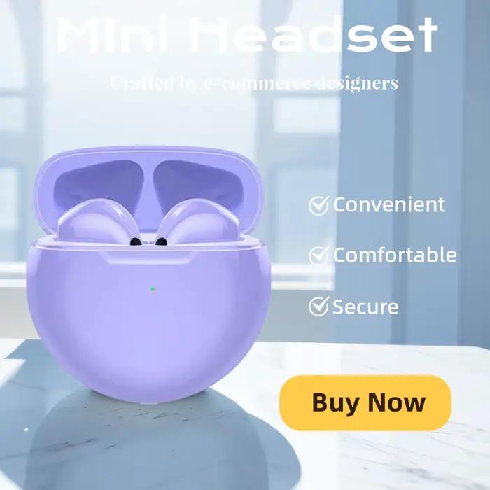 Casque sans fil tendance - Écouteurs Bluetooth élégants pour la musique et les appels