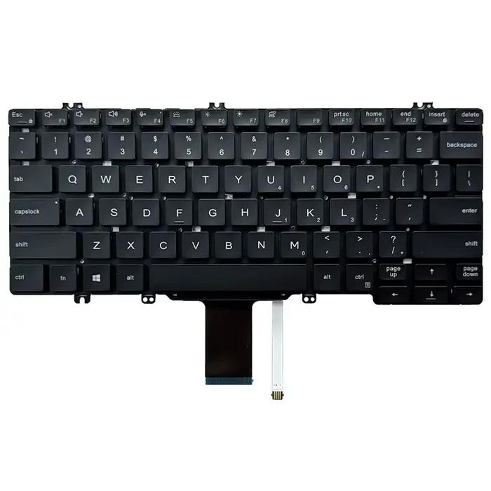Clavier d'ordinateur portable anglais américain pour Dell Latitude 3300 5200 5300 7200 7300 3301 7290 5310 7301 E7300 E5300 5300 2-en-1 P97G