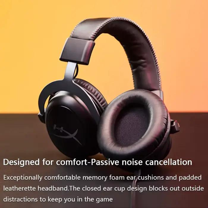 Major 4 casque de jeu Hi-Fi 7.1 son Surround/micro détachable/carte son USB pour PC PS Cloud 2