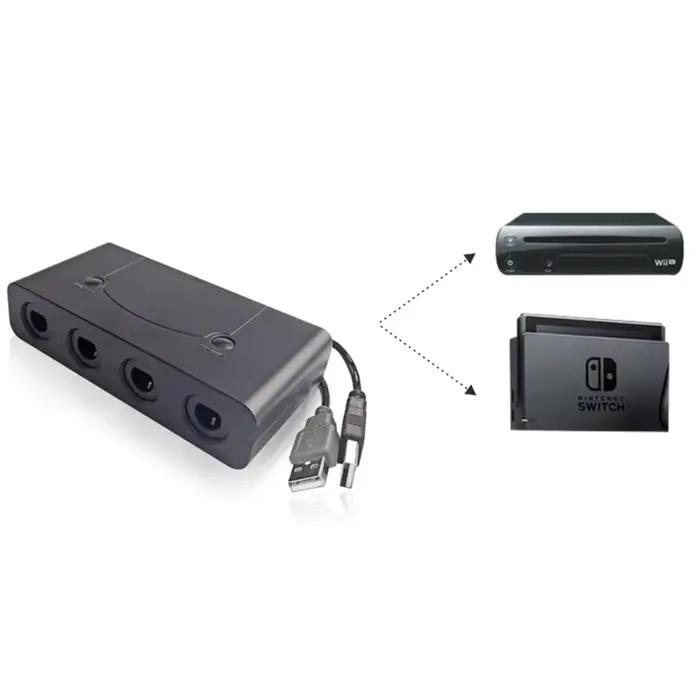 Boîtier adaptateur de contrôleur Gamecube vers Wii U/Switch