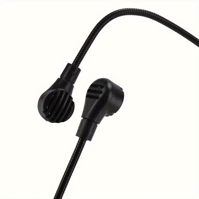 Microphone-casque avec écouteur à réduction de bruit